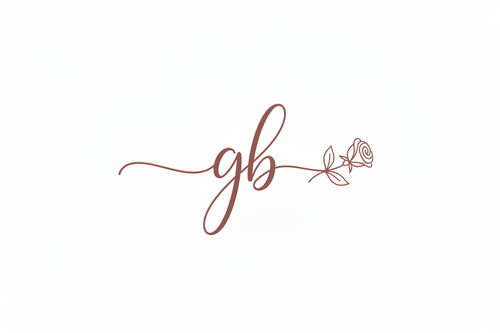 GB Logo Darker Rose Gold